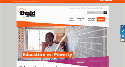 Desktop Screenshot of build-africa.org